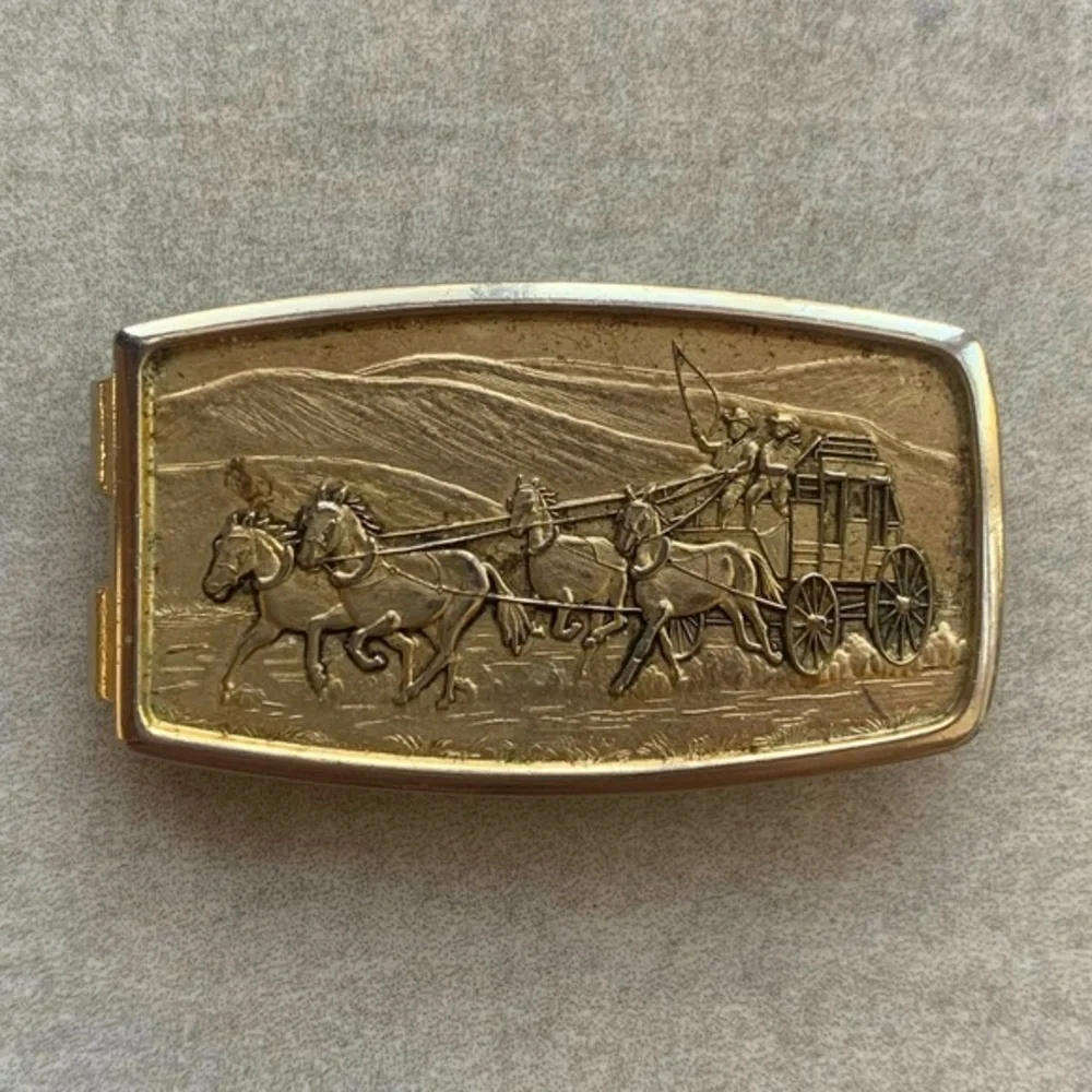 Anson “Stagecoach” Gold-Tone Money Clip 💵
